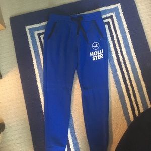 BRAND NEW Hollister Joggers - Cobalt Blue